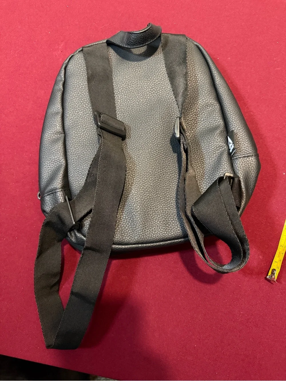 Reebok Black Textured Sling Bag with White Logo